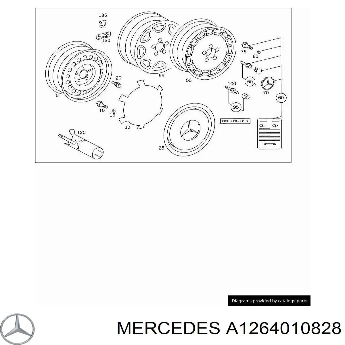 Comprar A1264010828 Mercedes 