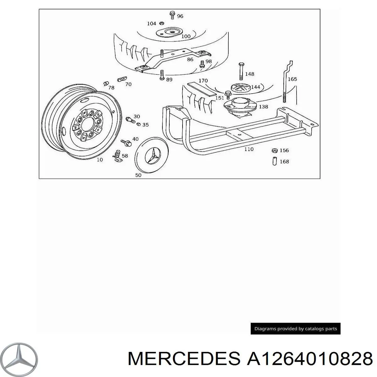 A1244010728 Mercedes 