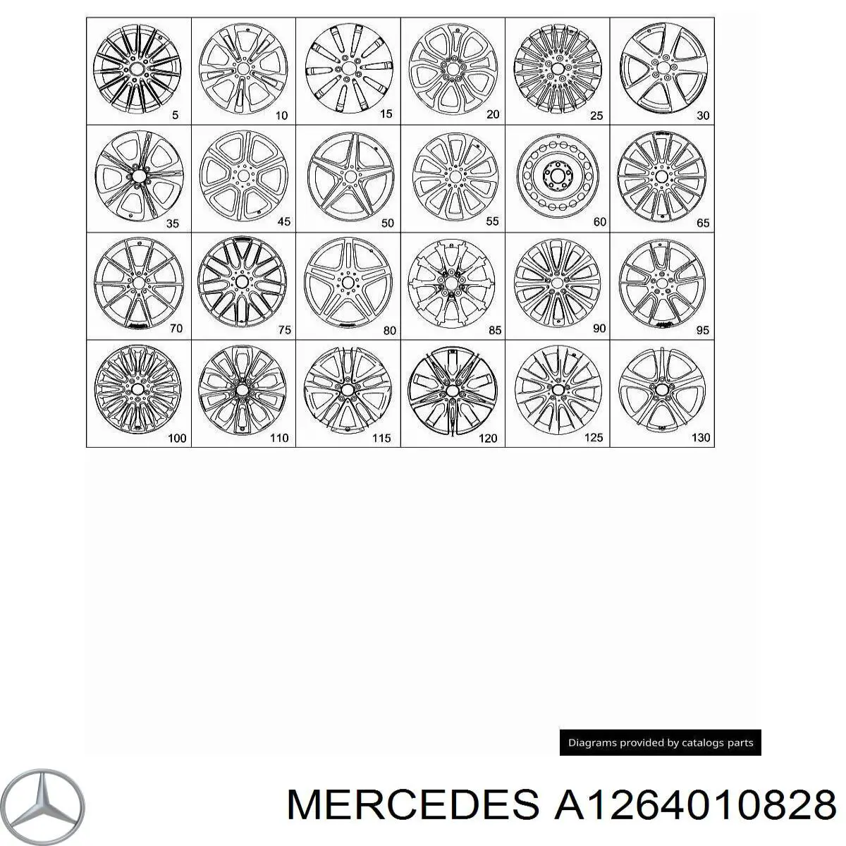  Mercedes A1244010728 precio, desde 2,96 EUR