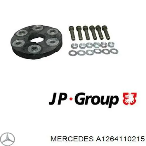 Comprar A1264110215 Mercedes Acoplamiento elástico del cardán