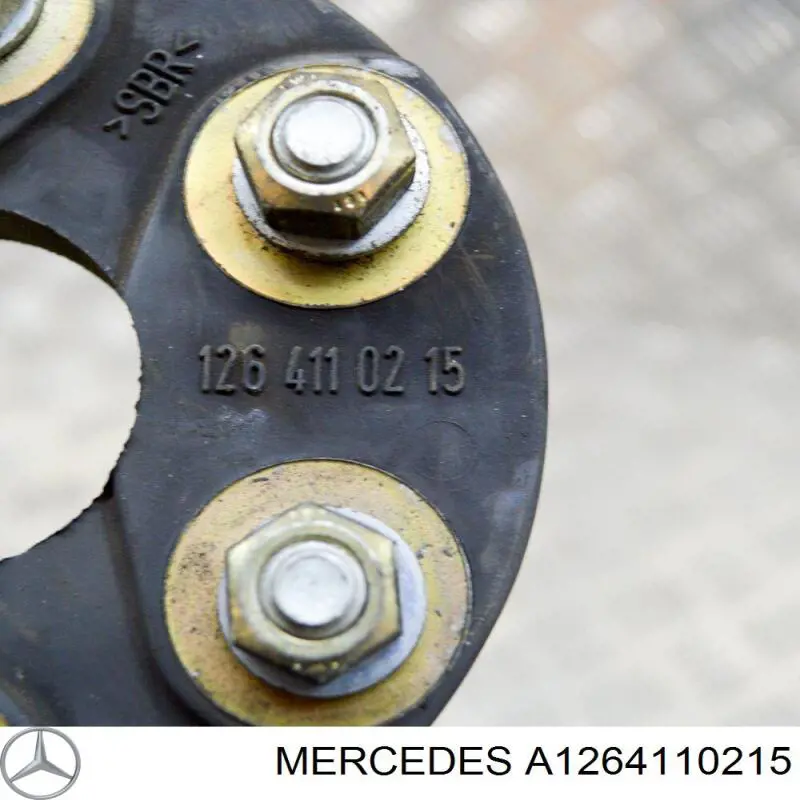 Acoplamiento elástico del cardán Mercedes A1264110215