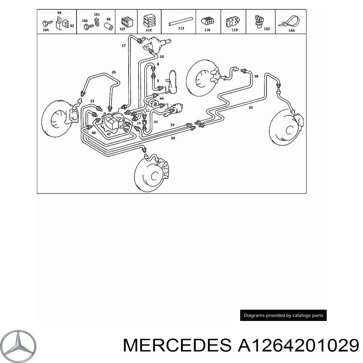 A1264201029 Mercedes