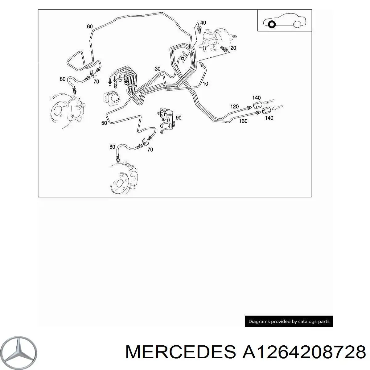 Comprar A1264208728 Mercedes 