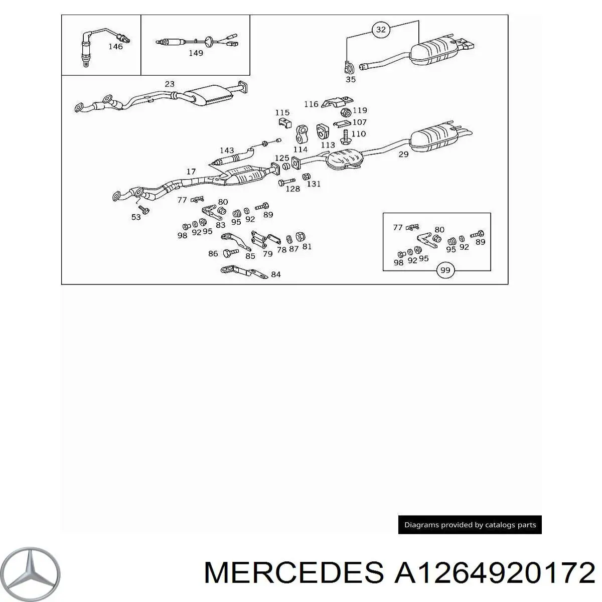 Comprar A1264920172 Mercedes 