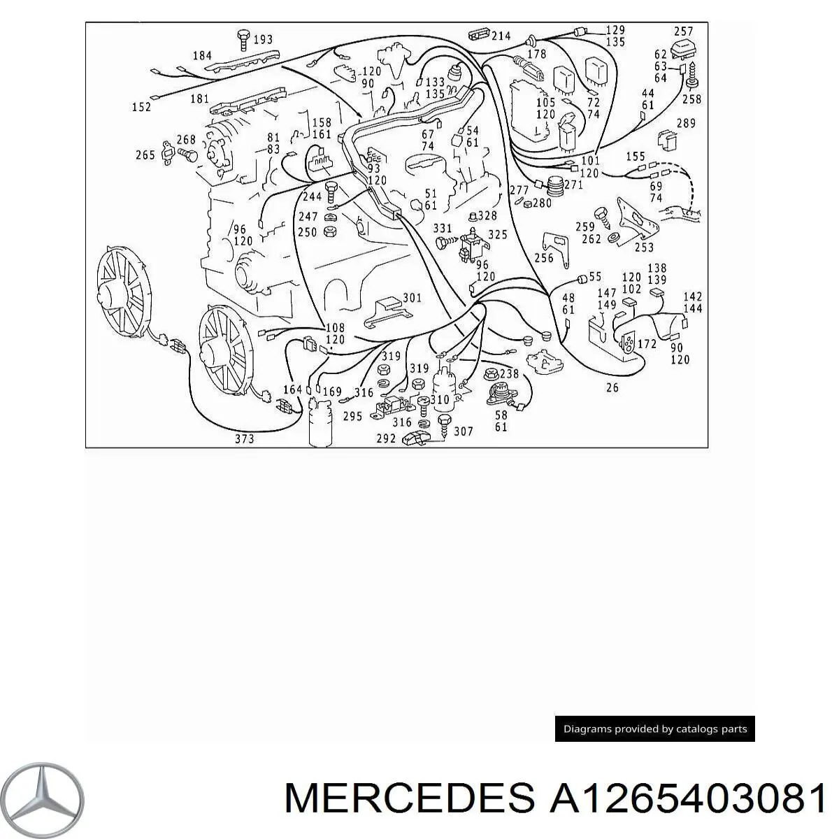 A1265403081 Mercedes