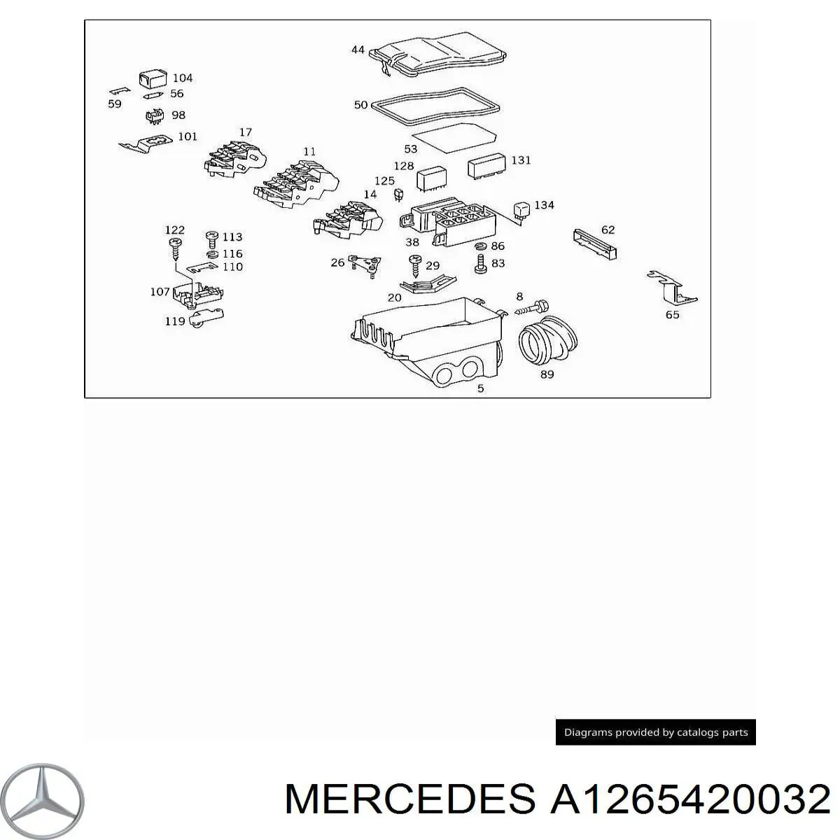 A1265420032 Mercedes