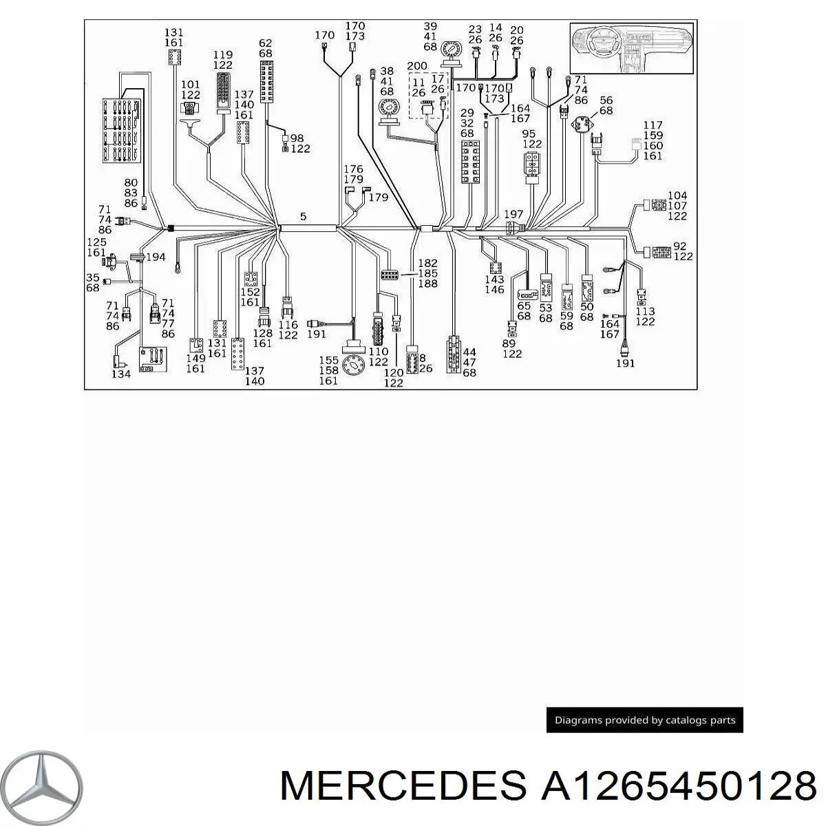 Comprar A1265450128 Mercedes 