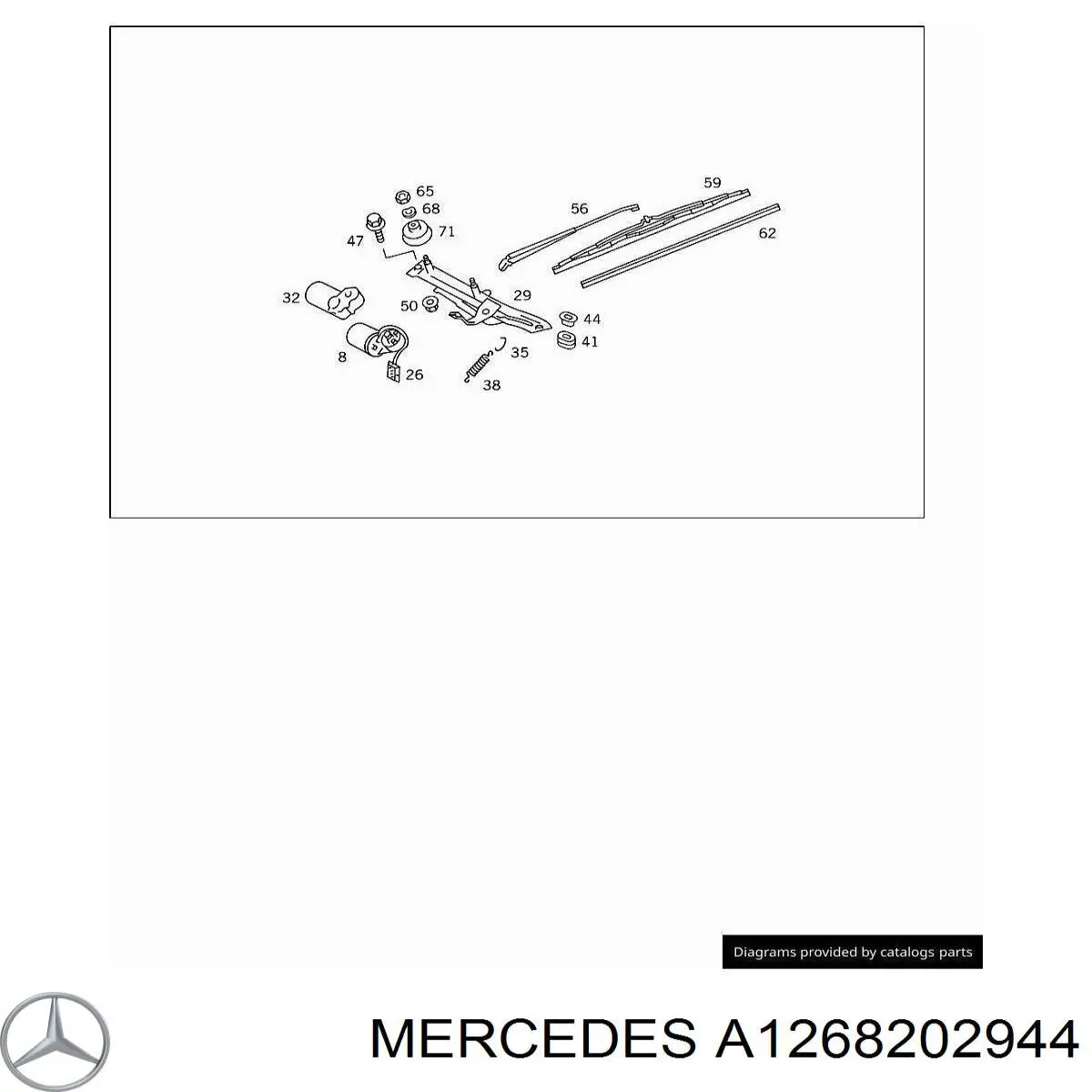  Mercedes A1268202944 precio, desde 290,81 EUR