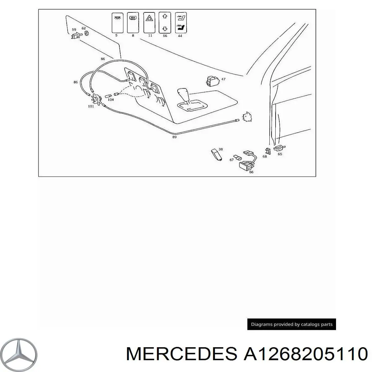 Comprar A1268205110 Mercedes 