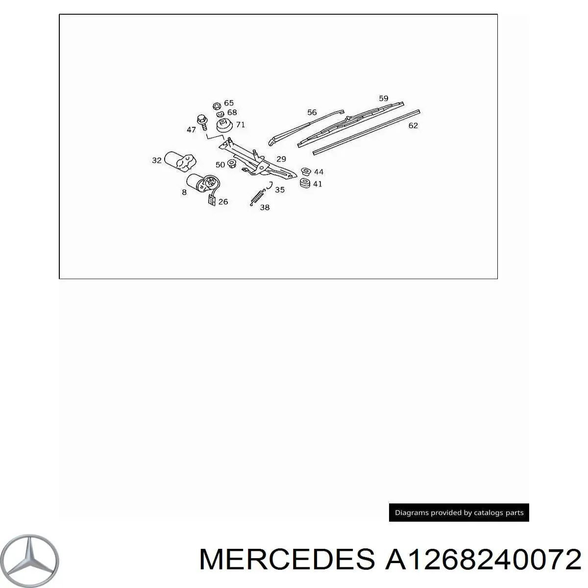 A1268240072 Mercedes