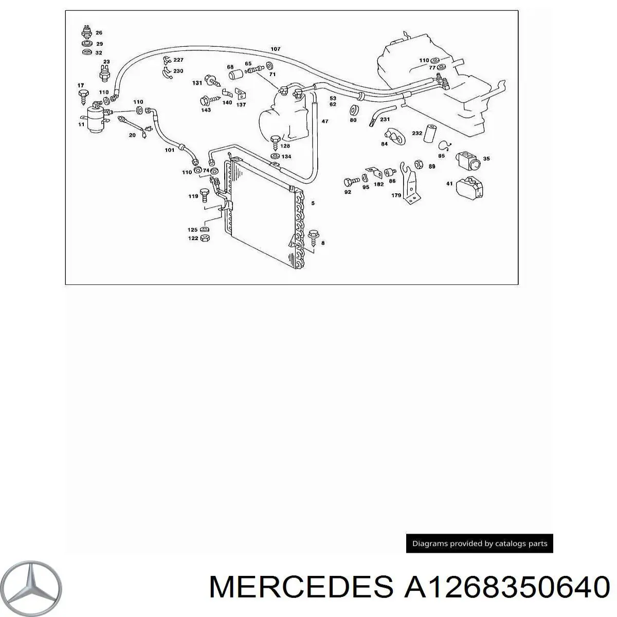  Mercedes A1238350440 precio, desde  EUR