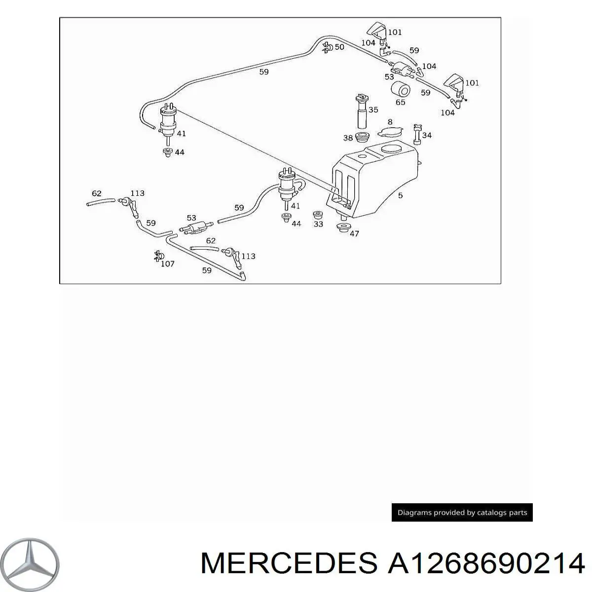  Mercedes A1268690214 precio, desde 11,78 EUR