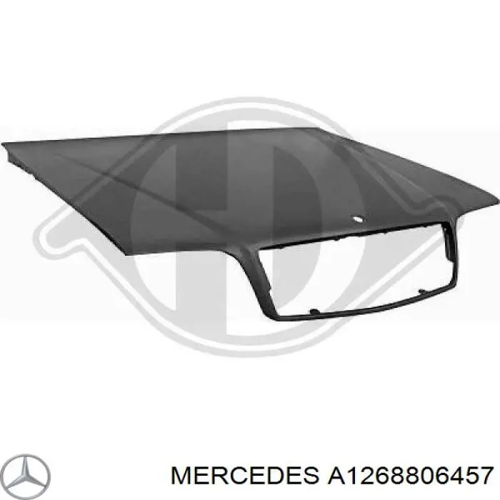 Capot para Mercedes S W126