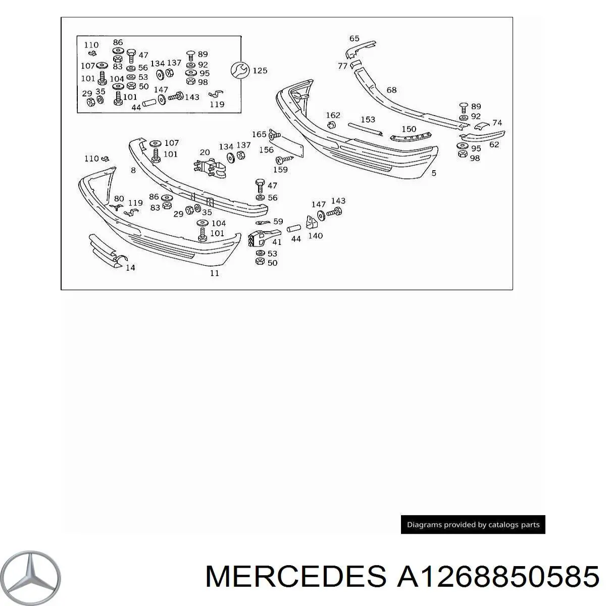 A1268850585 Mercedes 