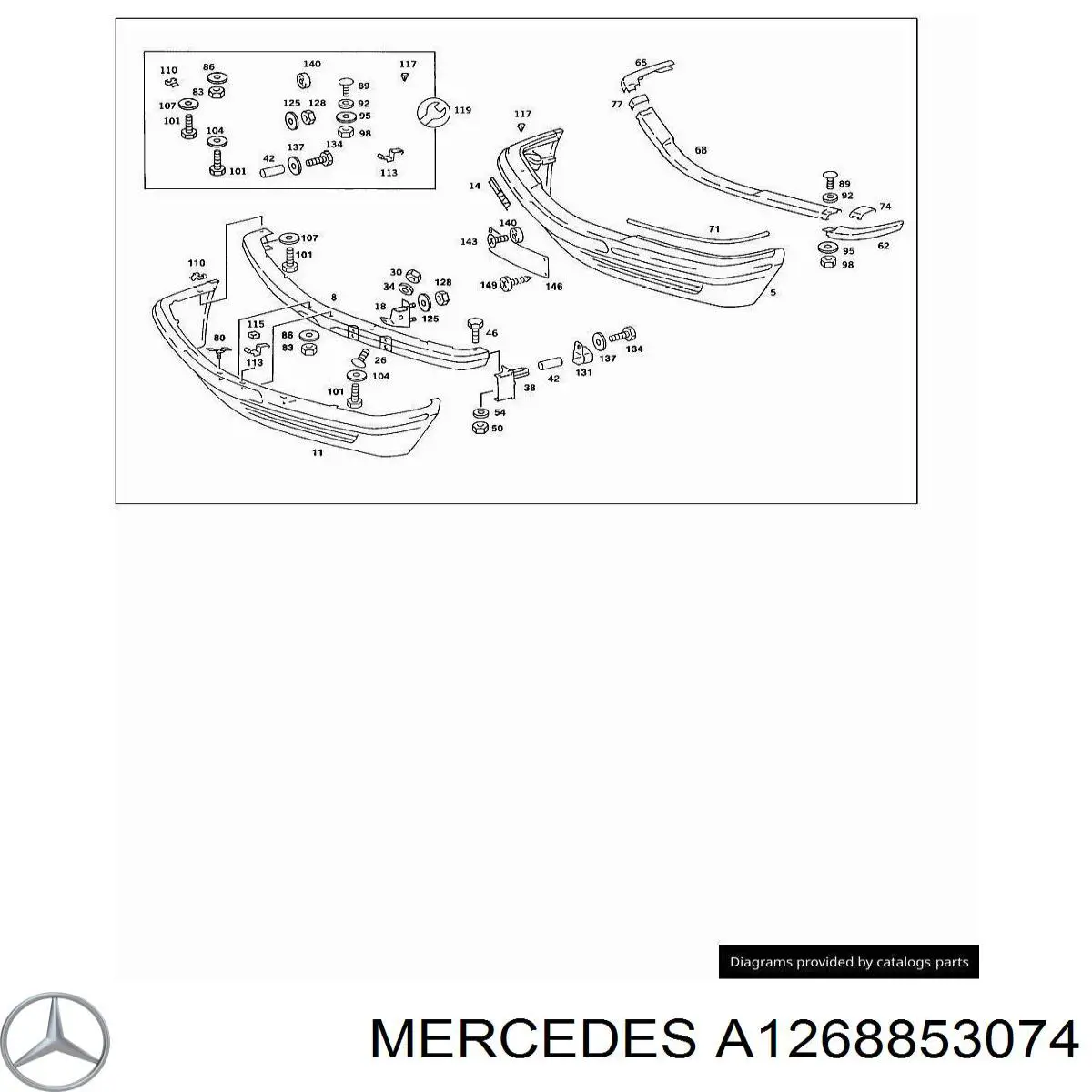 A1268853074 Mercedes