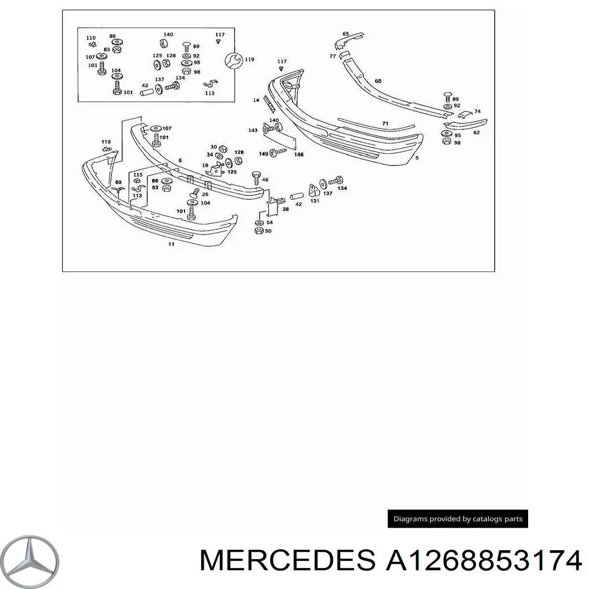 A1268853174 Mercedes