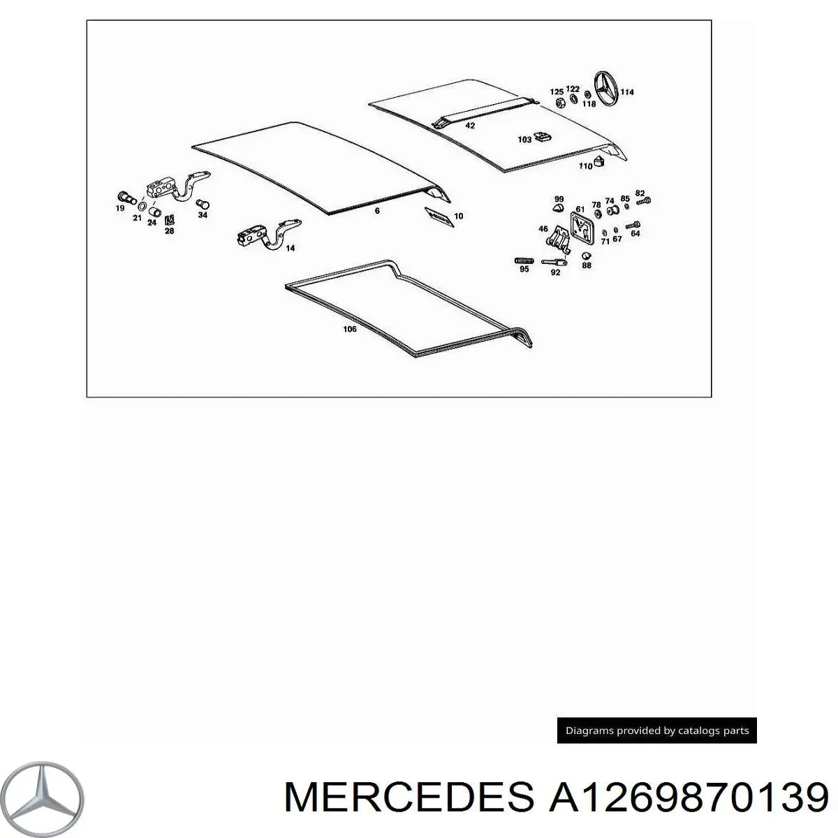  Mercedes A1269870139 precio, desde 13,46 EUR