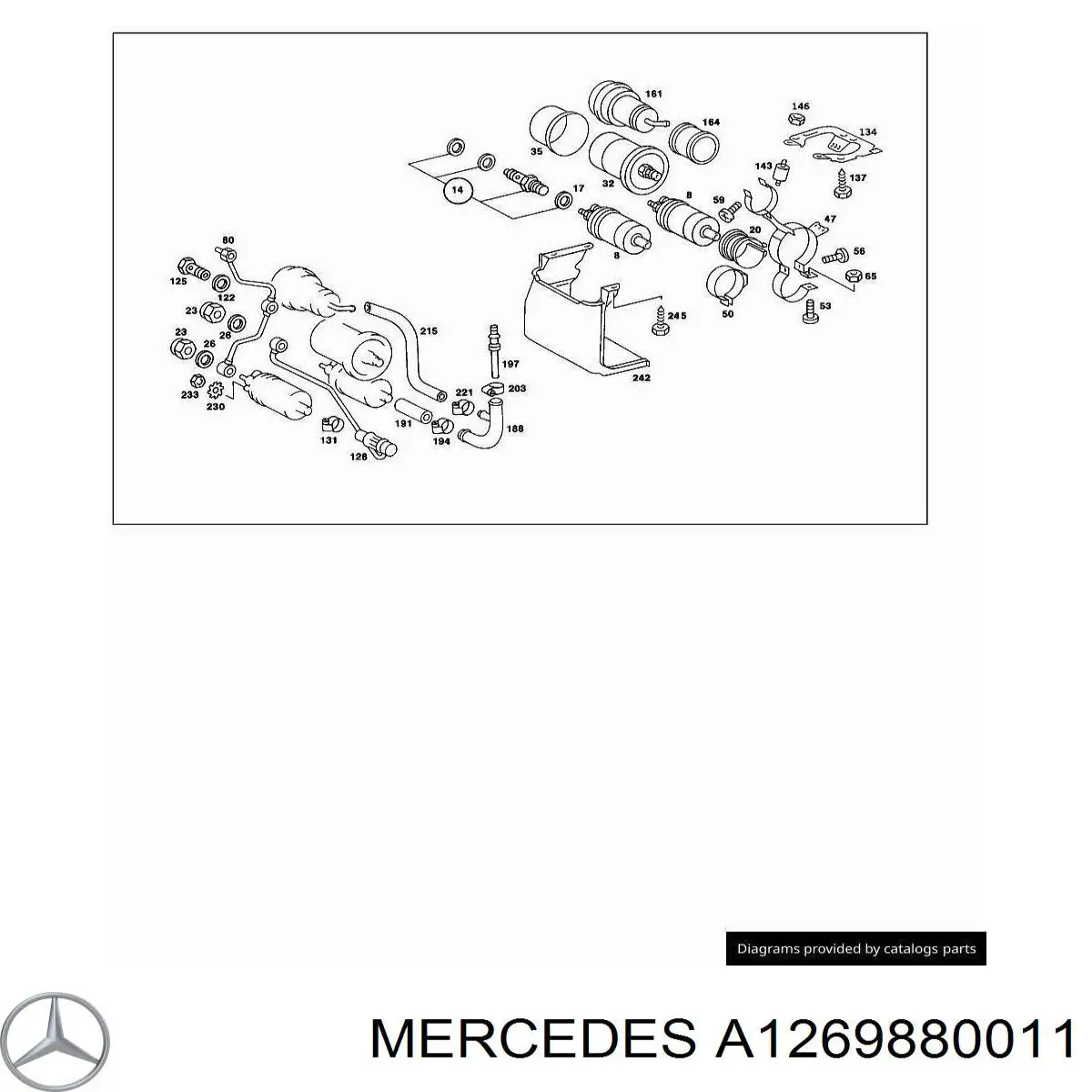 A1269880011 Mercedes