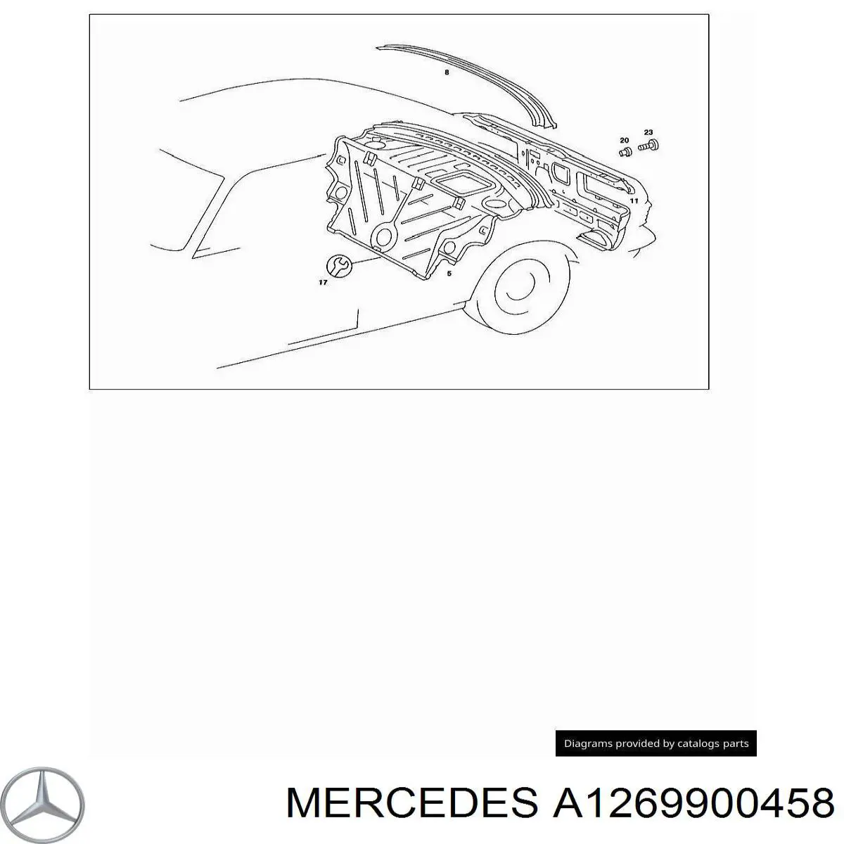 A2019900458 Mercedes 