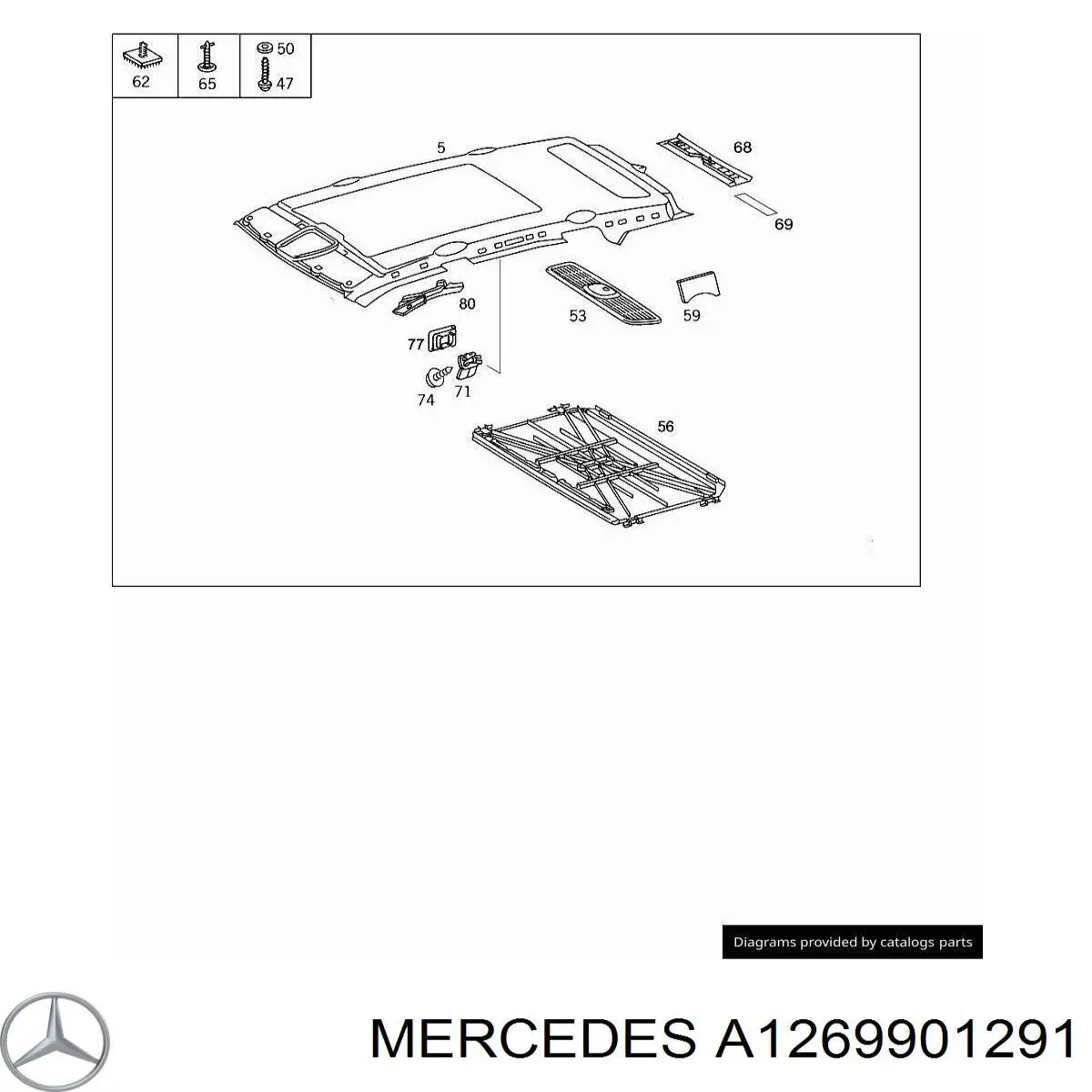  Mercedes A1269901291 precio, desde 8,74 EUR