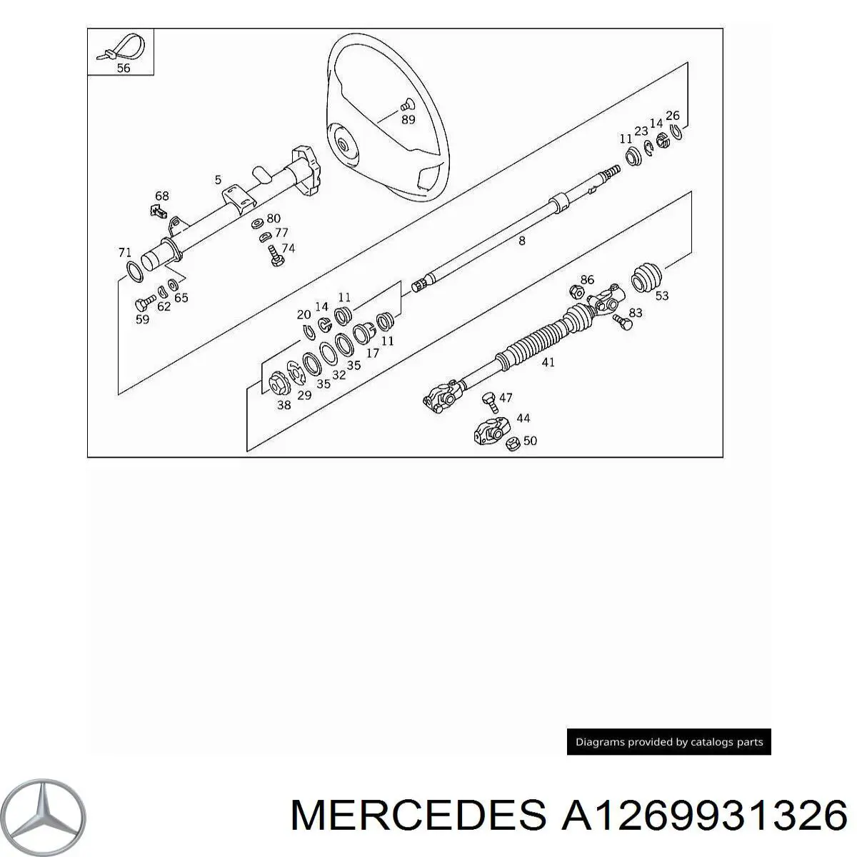  Mercedes A1269931326 precio, desde 7,80 EUR