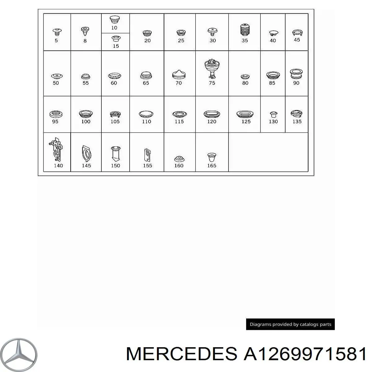  Mercedes A1269971581