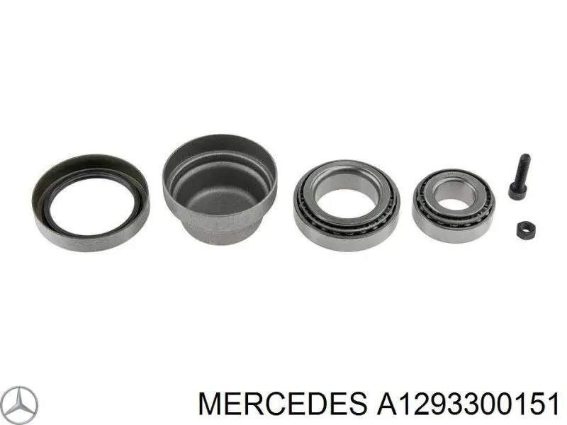 Cojinete de rueda delantero Mercedes A1293300151 precio, desde 21,18 EUR