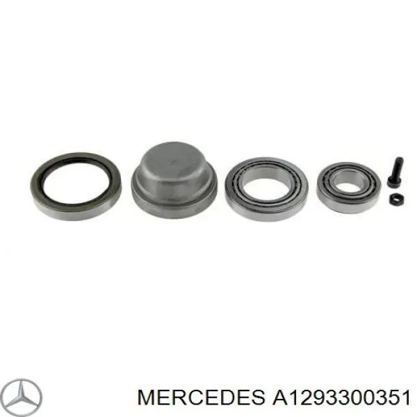 Cojinete de rueda delantero A1293300351 Mercedes