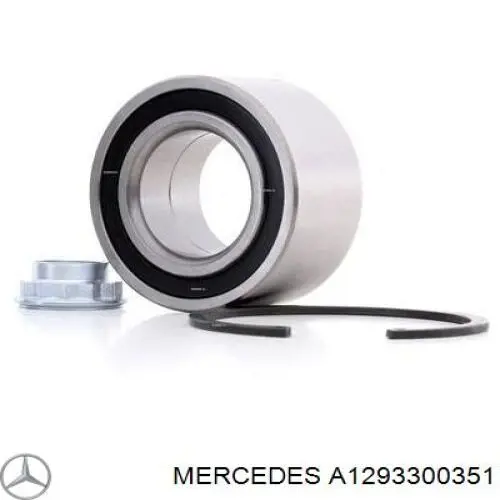 Cojinete de rueda delantero Mercedes A1293300351 precio, desde 21,18 EUR