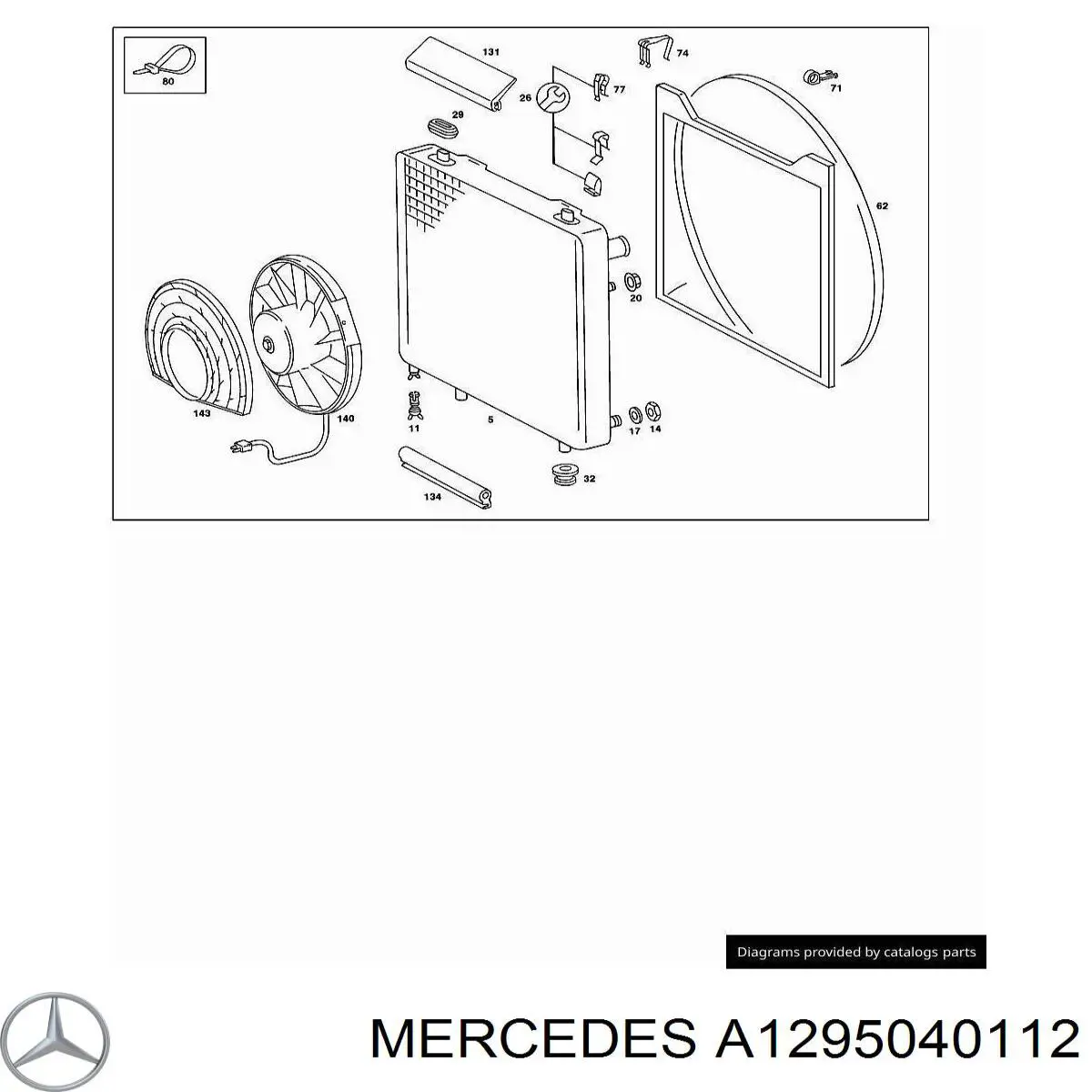 Comprar A1295040112 Mercedes 