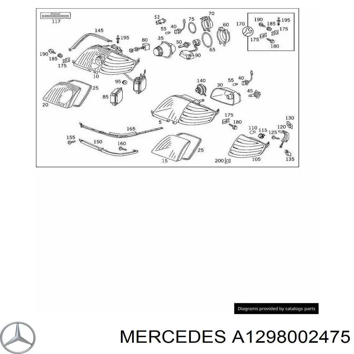 Comprar A1298002475 Mercedes 