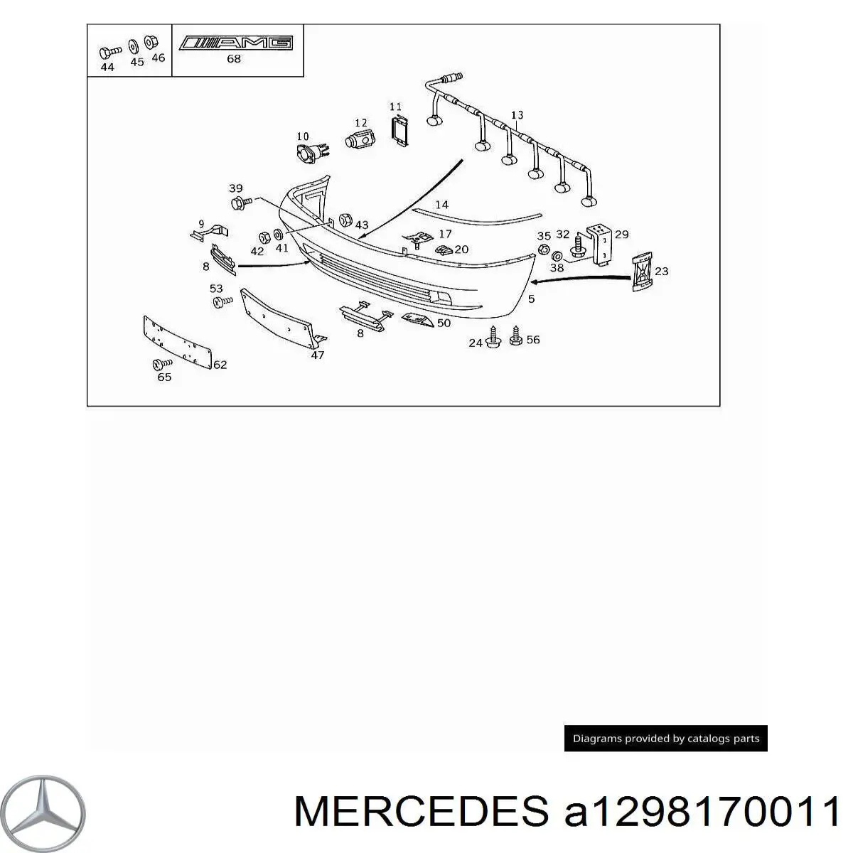  Mercedes A1298170011 precio, desde 75,71 EUR