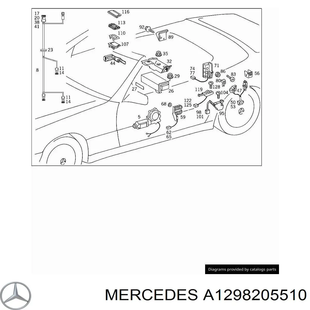 A1298205510 Mercedes