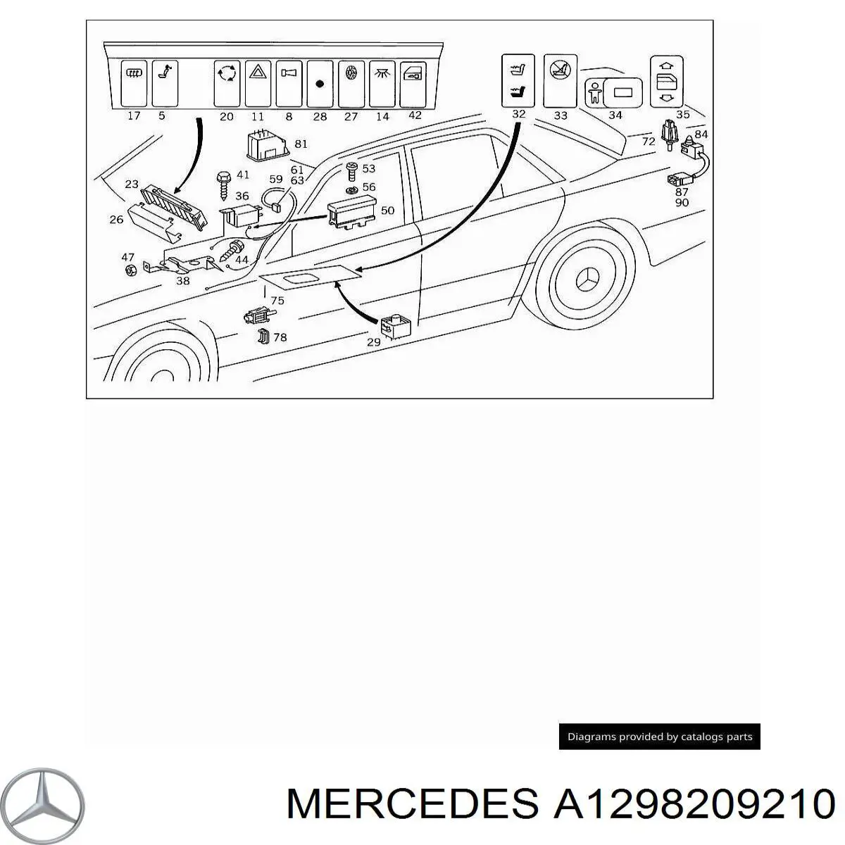  Mercedes A1248201710 precio, desde  EUR