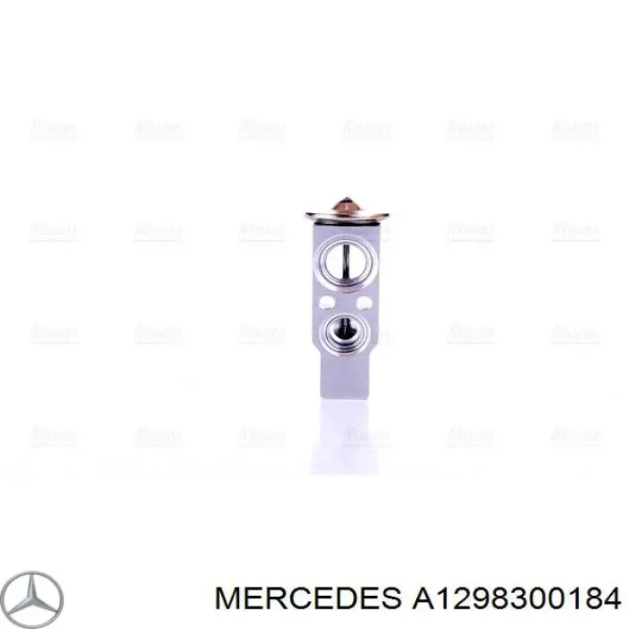 A1298300184 Mercedes válvula de expansión, aire acondicionado