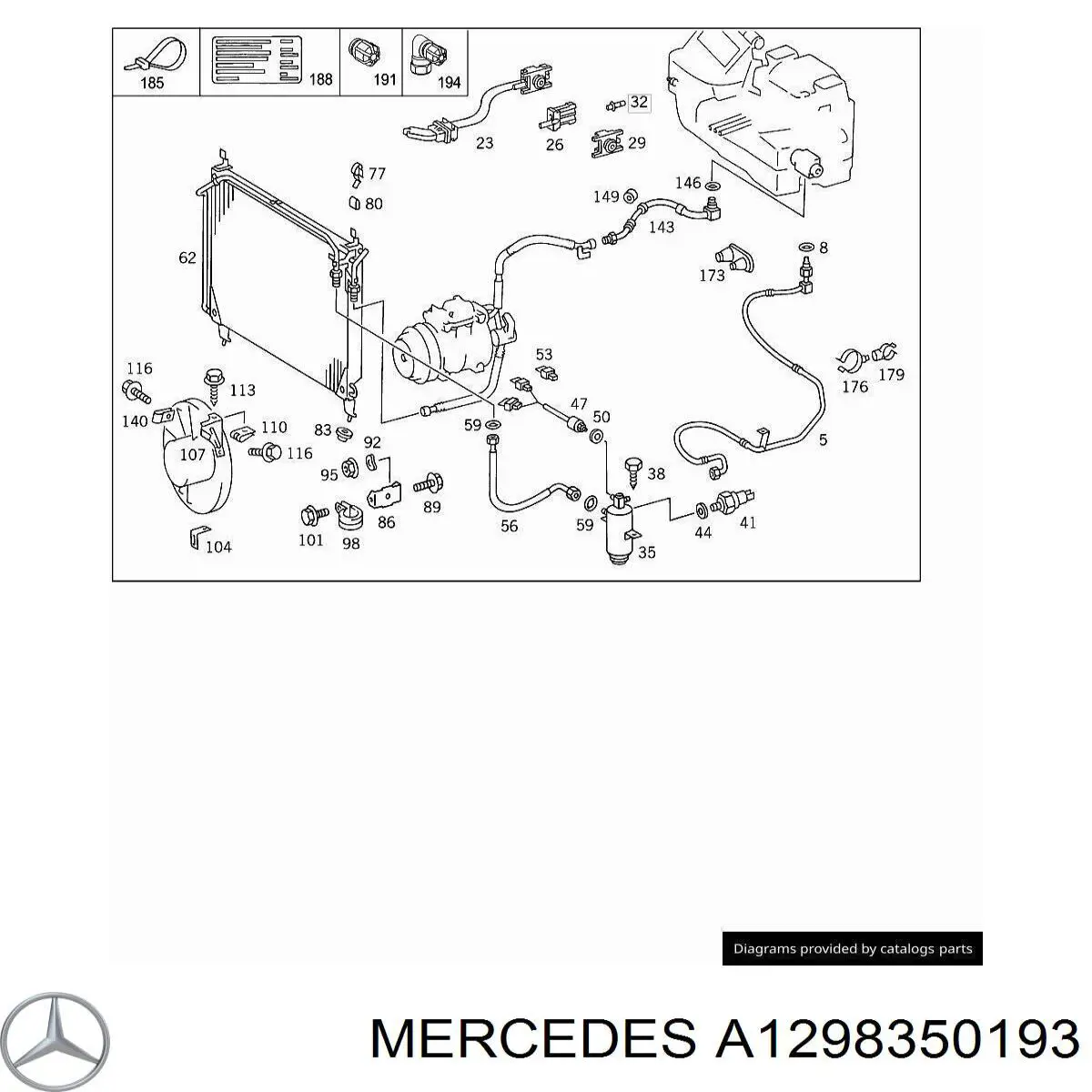 Comprar A1298350193 Mercedes 