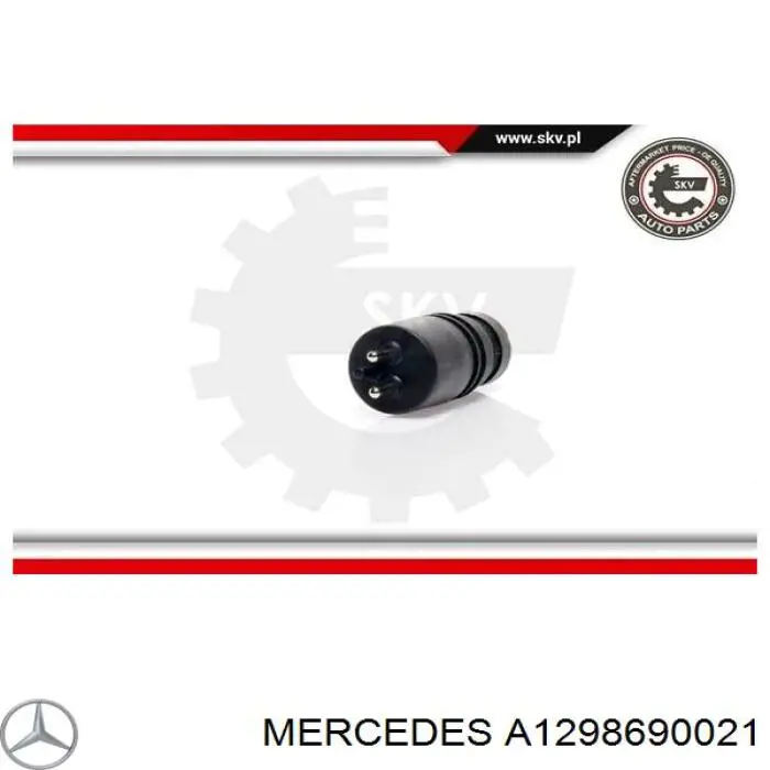 A1298690021 Mercedes bomba de limpiaparabrisas delantera