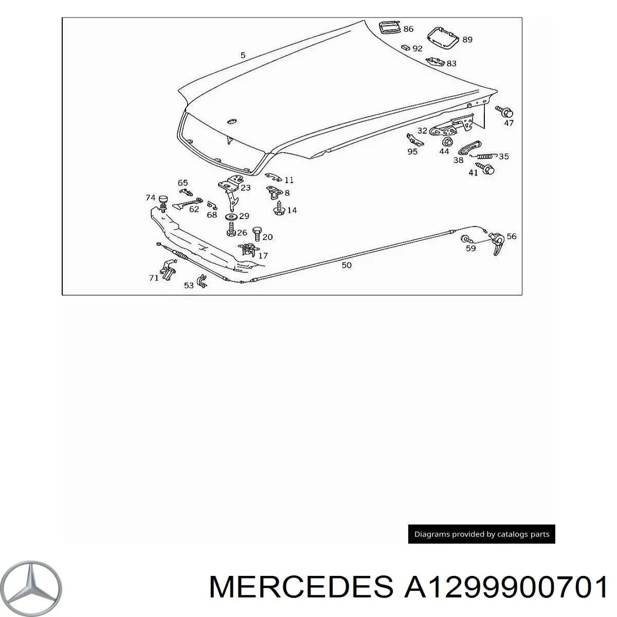 A1299900701 Mercedes