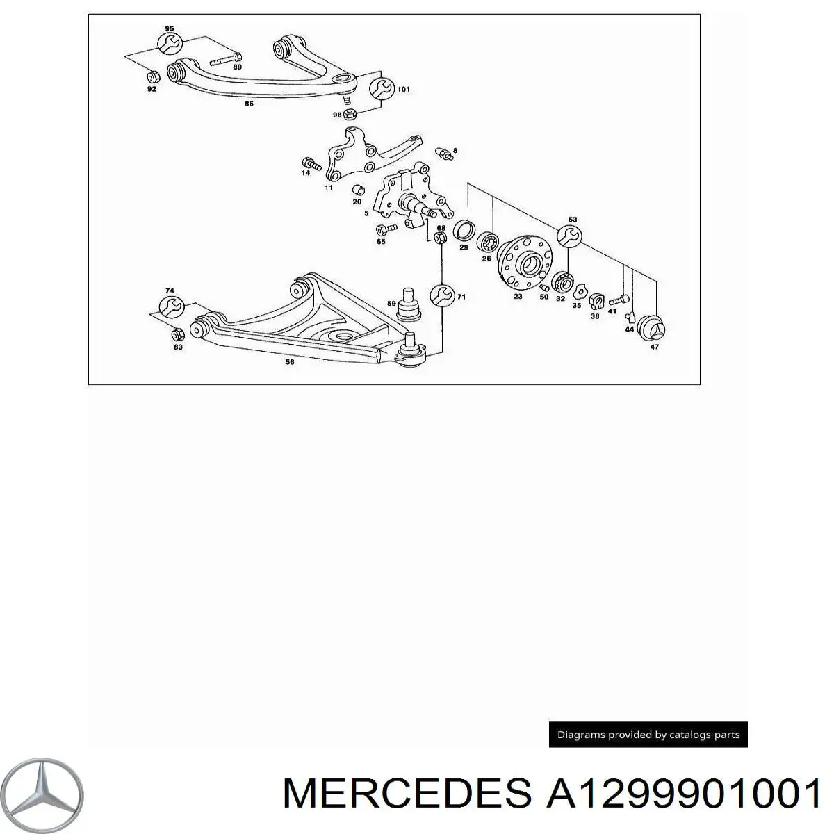  Mercedes A2019901601 precio, desde 7,17 EUR