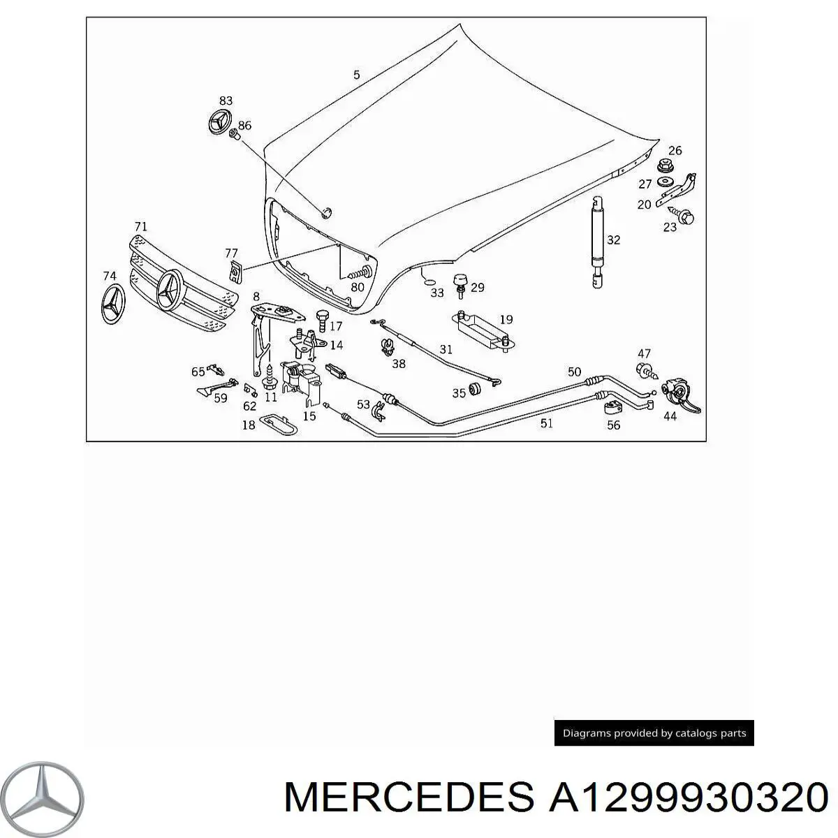 A1299930320 Mercedes 