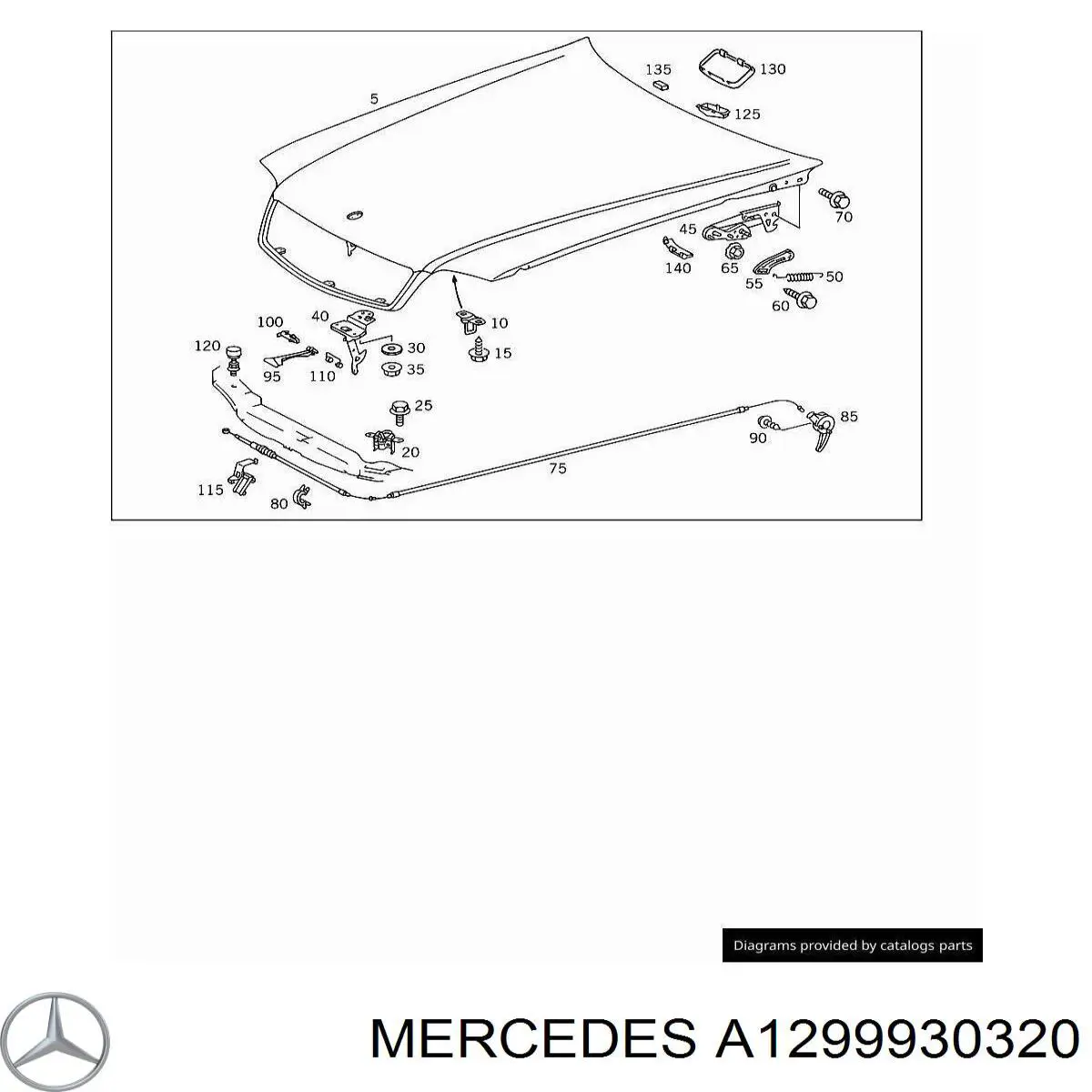  Mercedes A1299930320 precio, desde 14,90 EUR