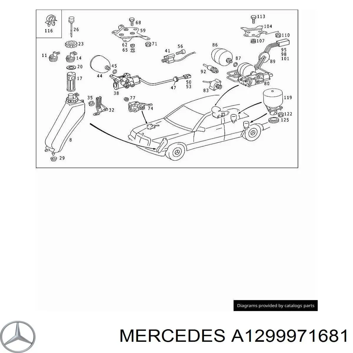 Comprar A1299971681 Mercedes 