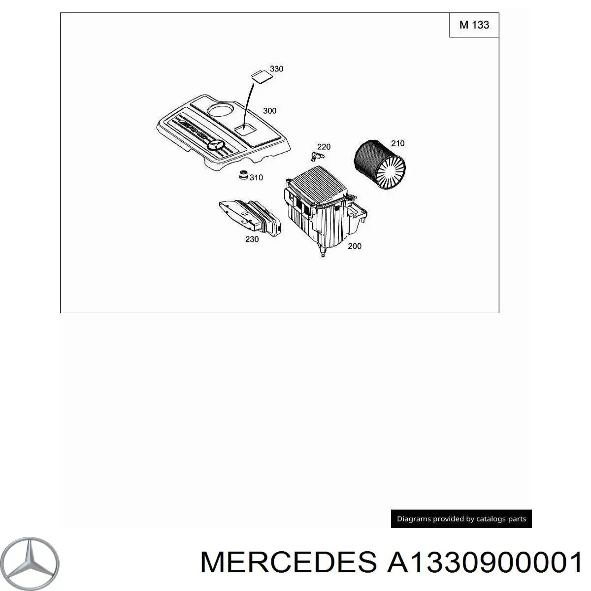 A1330900001 Mercedes