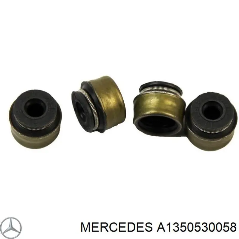 A1350530058 Mercedes sello de aceite de valvula (rascador de aceite Entrada/Salida Kit De Motor)