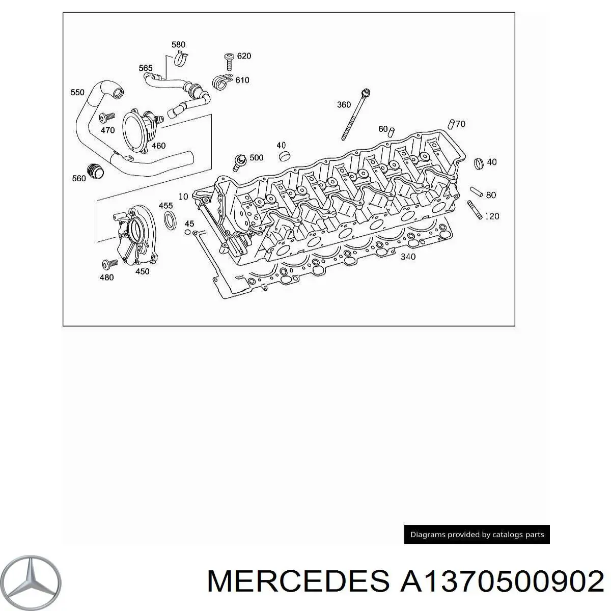 Bancada del árbol de levas Mercedes A1370500902 precio, desde 3216,13 EUR