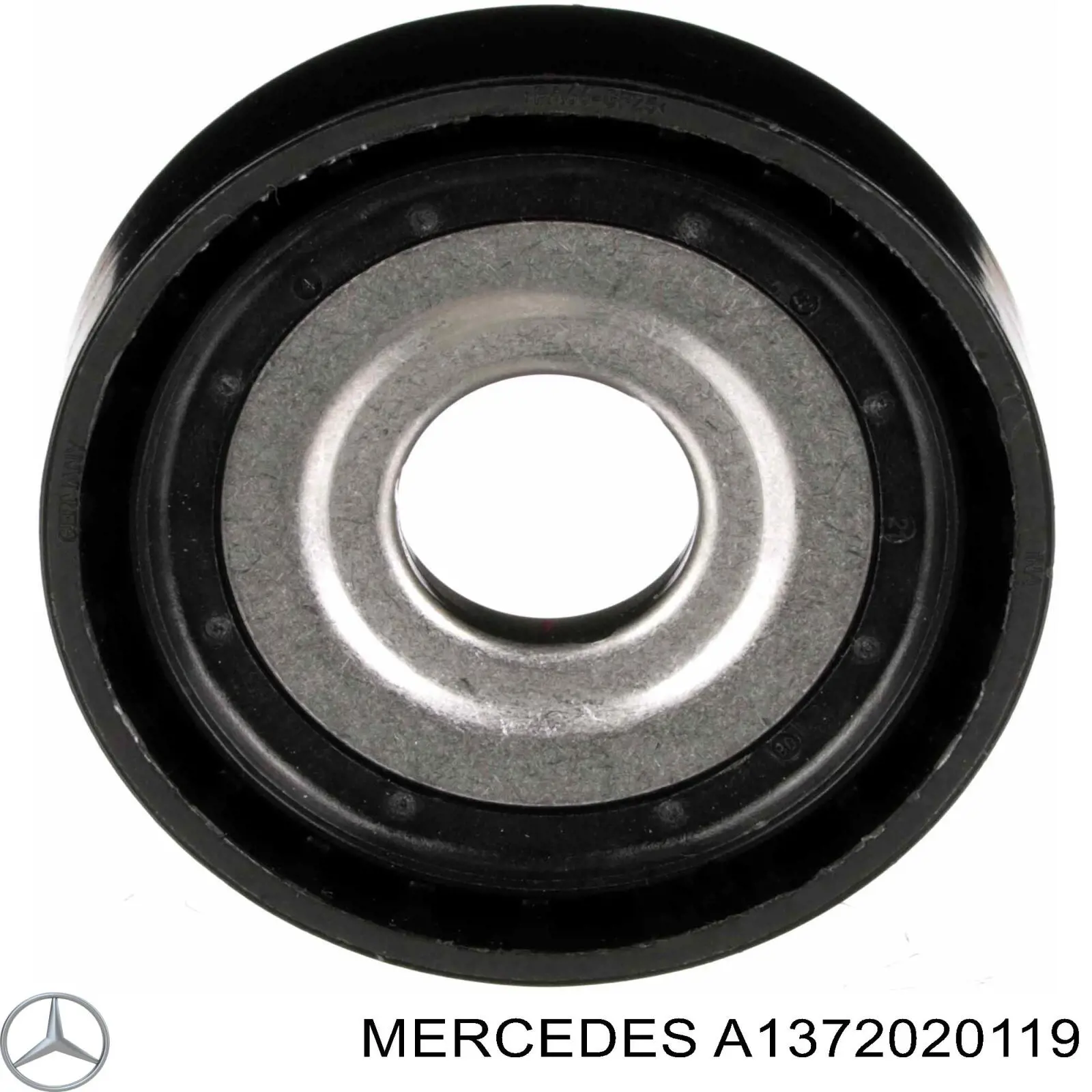 Polea inversión / guía, correa poli V A1372020119 Mercedes