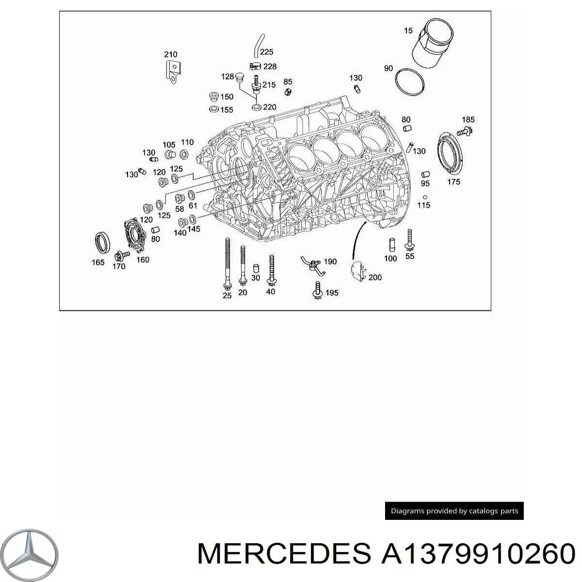  Mercedes A1379910260 precio, desde 44,00 EUR