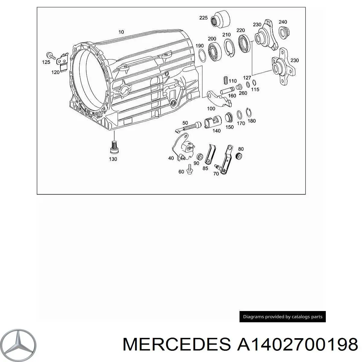 Filtro de transmisión automática Mercedes A1402700198 precio, desde 10,28 EUR