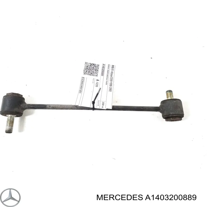 Soporte estabilizador Mercedes A1403200889 precio, desde 13,08 EUR