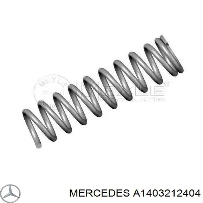 A1403212404 Mercedes Muelle delantero